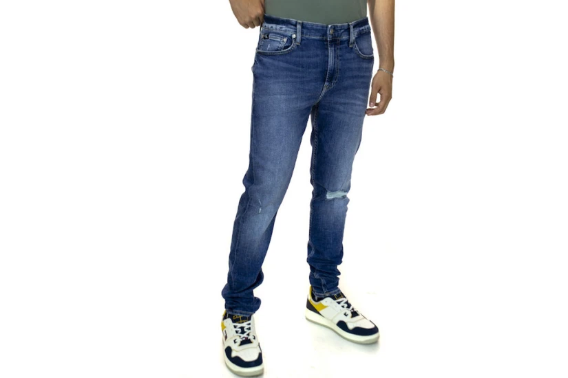 Calvin Klein Slim Taper Παντελόνι Τζιν Ανδρικό (J30J321133 1BJ)