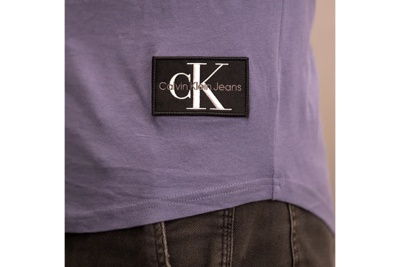 Calvin Klein Cotton Badge Ανδρικό Κοντομάνικο T-Shirt Ραφ