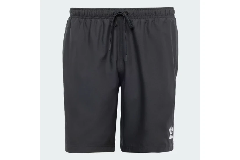 Adidas Originals Adicolor 3-Stripes Ανδρικό Μαγιό Σορτς Μαύρο, Λευκό