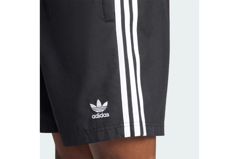 Adidas Originals Adicolor 3-Stripes Ανδρικό Μαγιό Σορτς Μαύρο, Λευκό