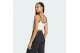 Adidas Originals Adicolor 3-Stripes Γυναικείο Αμάνικο Crop Top Λευκό, Μαύρο