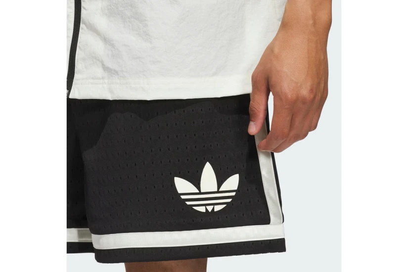 Adidas Originals Basketball Ανδρικό Αθλητικό Σορτς Μαύρο, Εκρού
