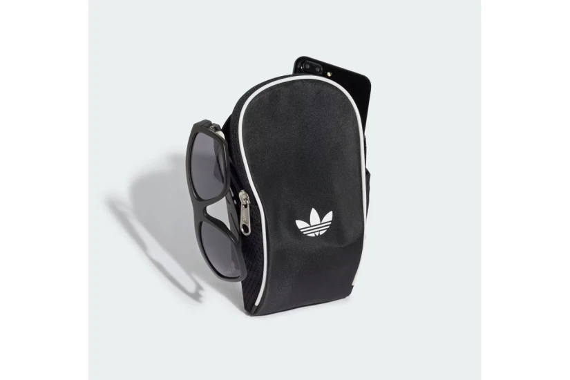Adidas Originals Adicolor Small Item Τσαντάκι Χιαστί - Ώμου Μαύρο