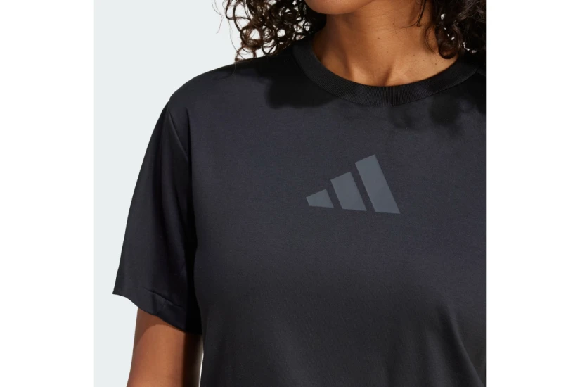 Adidas Performance Z.N.E. Γυναικείο Κοντομάνικο T-Shirt Μαύρο