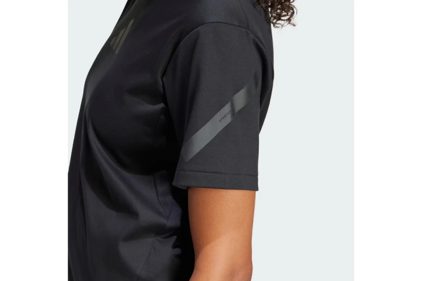 Adidas Performance Z.N.E. Γυναικείο Κοντομάνικο T-Shirt Μαύρο