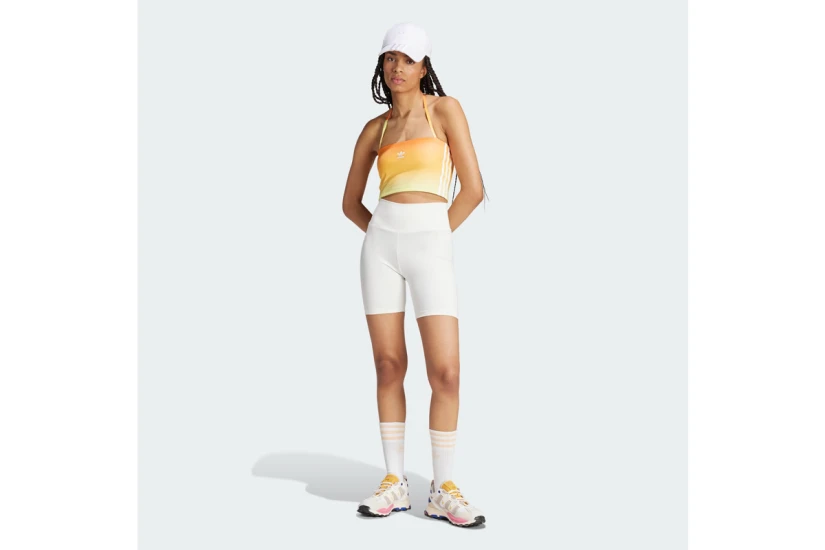 Adidas Originals Γυναικεία Αμάνικη Crop Top Μπλούζα
