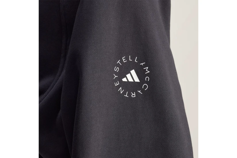 Adidas by Stella McCartney Γυναικείο Φούτερ με Κουκούλα Μαύρο
