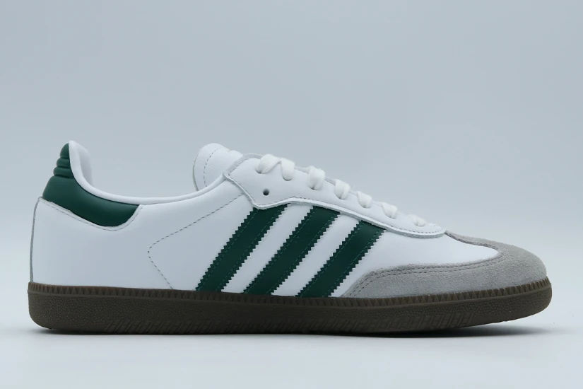 Adidas Originals Samba OG Sneakers Λευκά, Κυπαρισσί, Γκρι