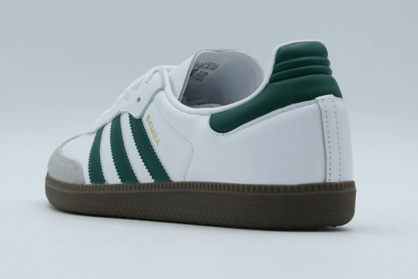 Adidas Originals Samba OG Sneakers Λευκά, Κυπαρισσί, Γκρι