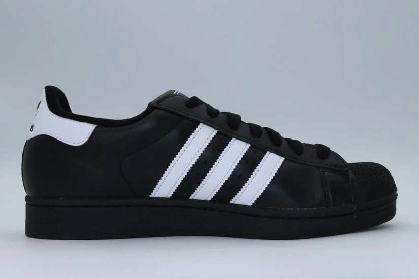 Adidas Originals Superstar II Ανδρικά Sneakers Μαύρα, Λευκά