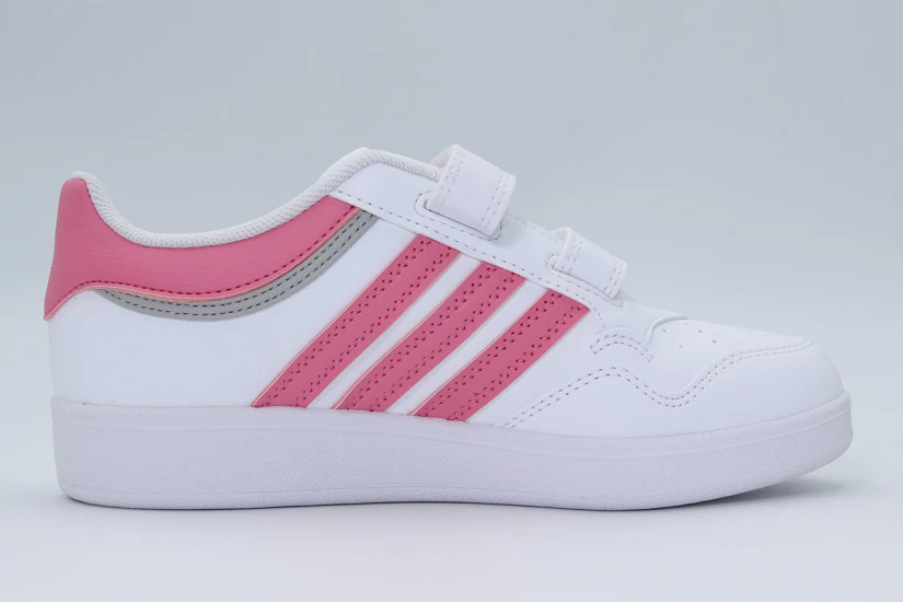 Adidas Performance Hoops 4.0 Παιδικά Sneakers Λευκά, Ροζ