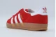 Adidas Originals Gazelle Indoor Unisex Sneakers Κόκκινα, Λευκά, Καφέ