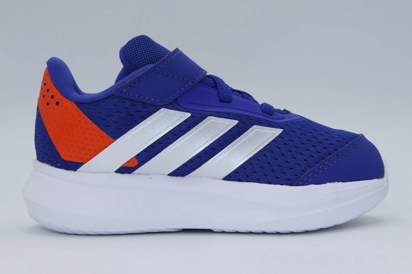 Adidas Performance Duramo 2.0 Βρεφικά Sneakers Μπλε, Πορτοκαλί, Ασημί