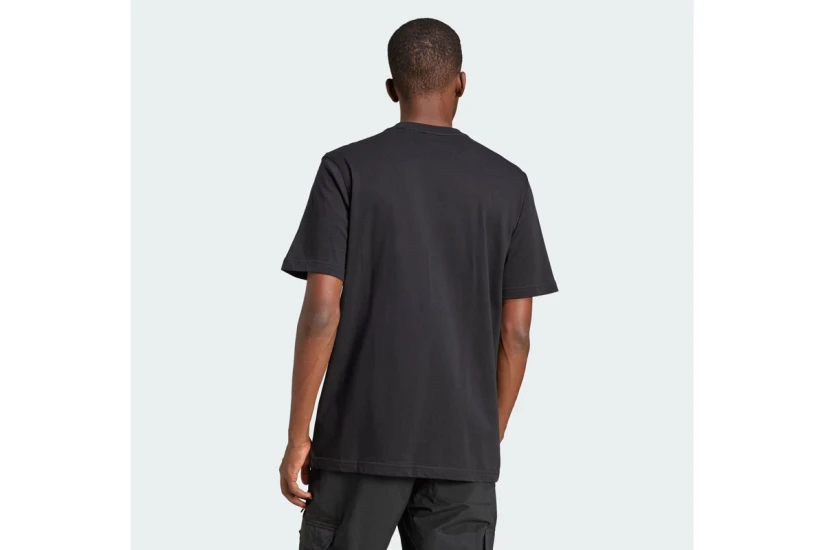 Adidas Originals Trefoil Essentials Ανδρικό Κοντομάνικο T-Shirt Μαύρο