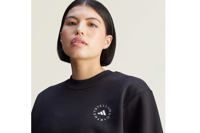 Adidas By Stella McCartney Γυναικεία Μακρυμάνικη Μπλούζα Μαύρη