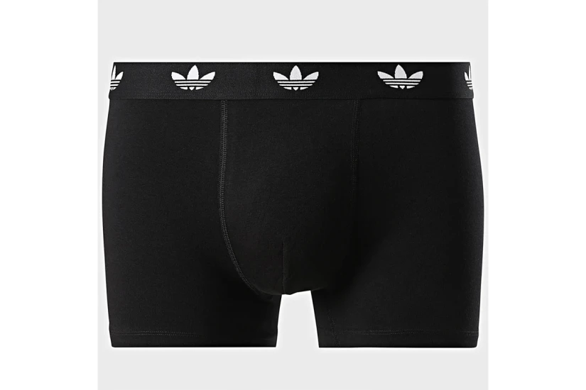 Adidas Originals Comfort Flex Cotton Ανδρικά Εσώρουχα Μπόξερ Μαύρα 3 Τεμάχια