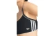Adidas Originals Scoop Γυναικείο Bralette Μαύρο