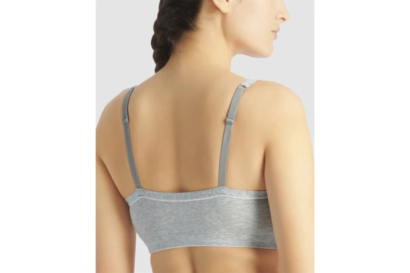 Adidas Originals Scooped Γυναικείο Bralette Γκρι