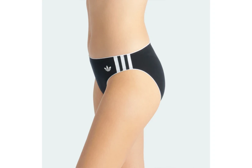 Adidas Originals Γυναικείο Εσώρουχο Σλιπ Μαύρο