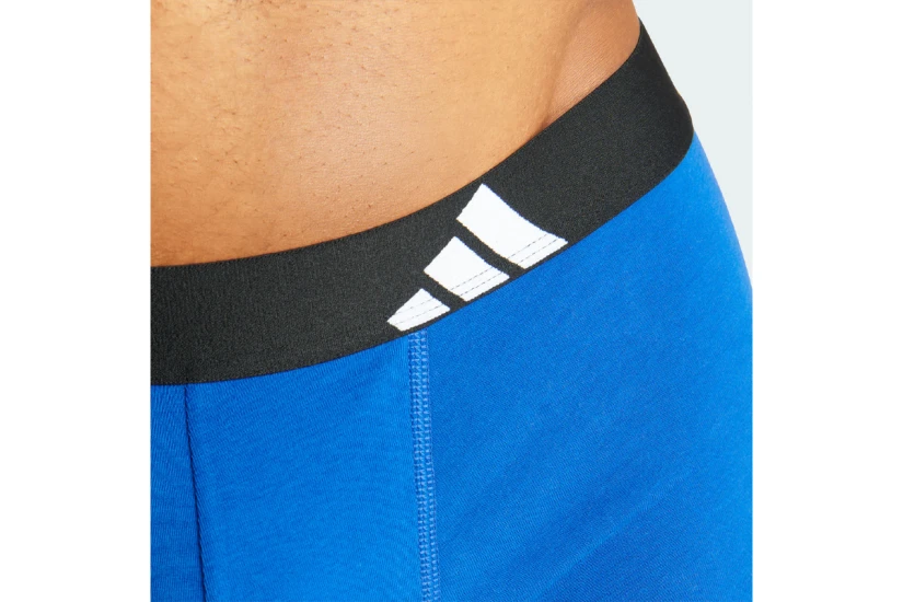 Adidas Performance Ανδρικά Εσώρουχα Μπόξερ Μαύρα, Μπλε 3 Τεμάχια