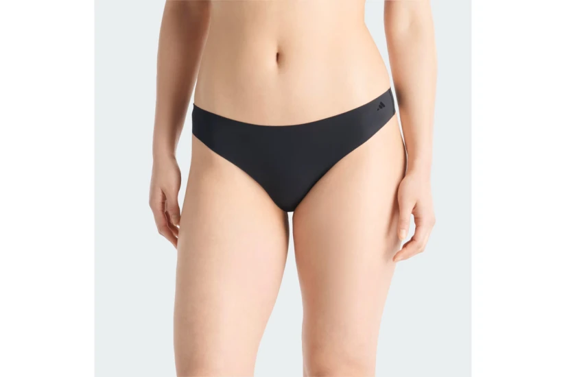 Adidas Performance Active Light Flex Γυναικεία Εσώρουχα String Μαύρα 3 Τεμάχια