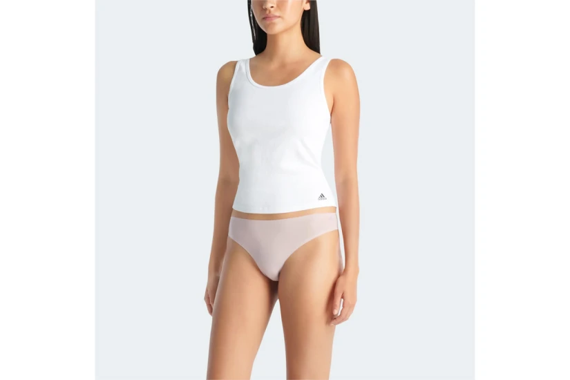 Adidas Performance Active Light Flex Γυναικεία Εσώρουχα String Μαύρο, Μπεζ, Ροζ 3 Τεμάχια