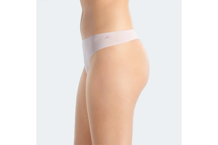 Adidas Performance Active Light Flex Γυναικεία Εσώρουχα String Μαύρο, Μπεζ, Ροζ 3 Τεμάχια