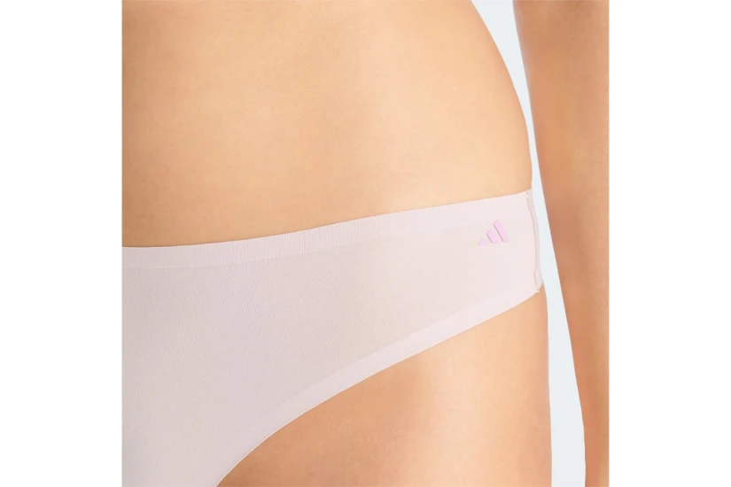 Adidas Performance Active Light Flex Γυναικεία Εσώρουχα String Μαύρο, Μπεζ, Ροζ 3 Τεμάχια