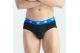 Adidas Originals Brief Ανδρικά Εσώρουχα Σλιπ Μαύρα 3 Τεμάχια