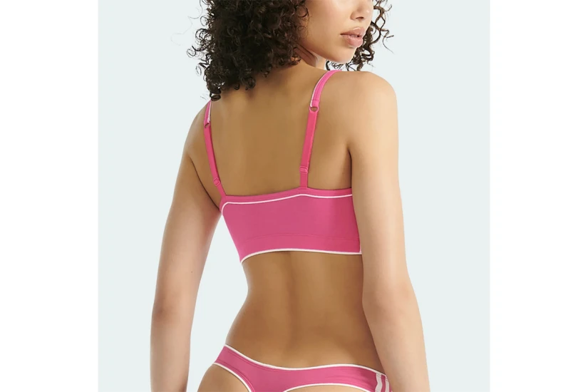 Adidas Originals Scoop Γυναικείο Bralette Ροζ