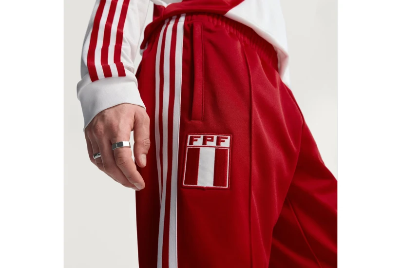 Adidas Originals Peru Ανδρικό Παντελόνι Φόρμας Κόκκινο