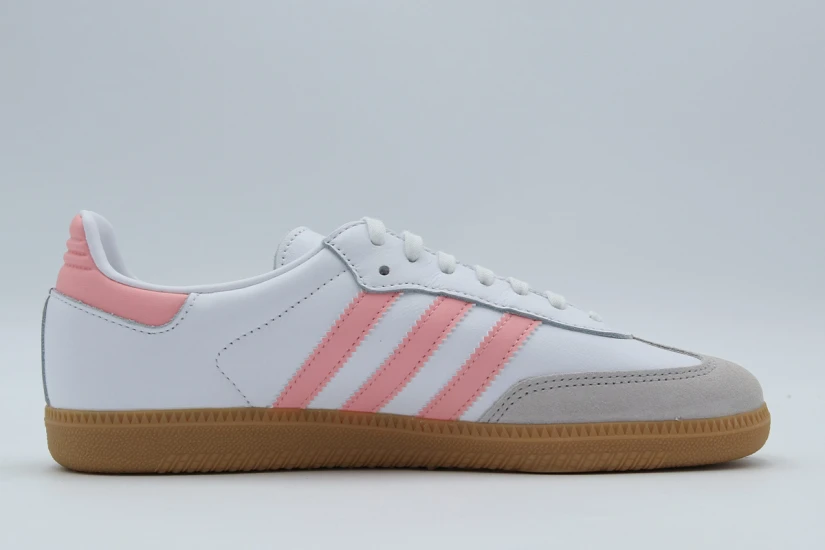 Adidas Originals Samba OG Sneakers Λευκά, Ροζ, Γκρι, Σομόν