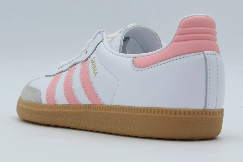 Adidas Originals Samba OG Sneakers Λευκά, Ροζ, Γκρι, Σομόν