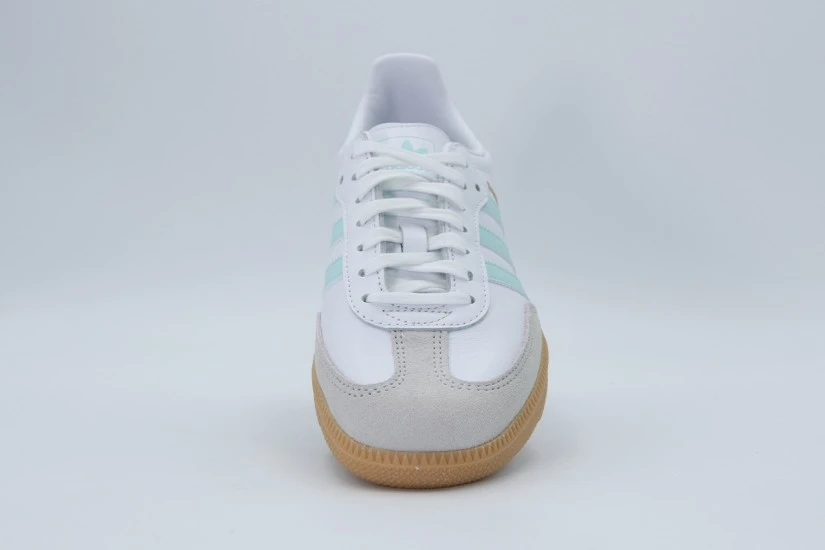 Adidas Originals Samba OG Sneakers Λευκά, Γκρι, Τυρκουάζ, Καφέ
