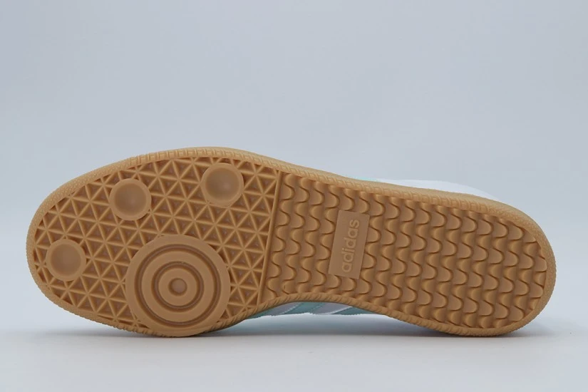 Adidas Originals Samba OG Sneakers Λευκά, Γκρι, Τυρκουάζ, Καφέ