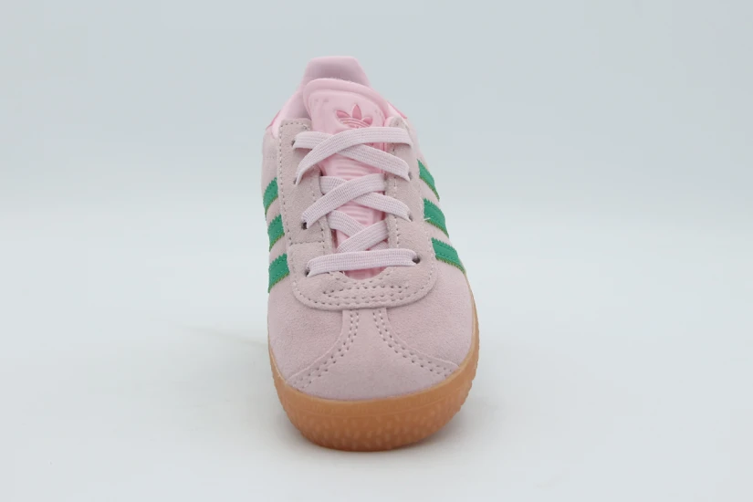 Adidas Originals Gazelle Comfort Closure Elastic Lace Βρεφικά Sneakers Ροζ, Πράσινα, Καφέ