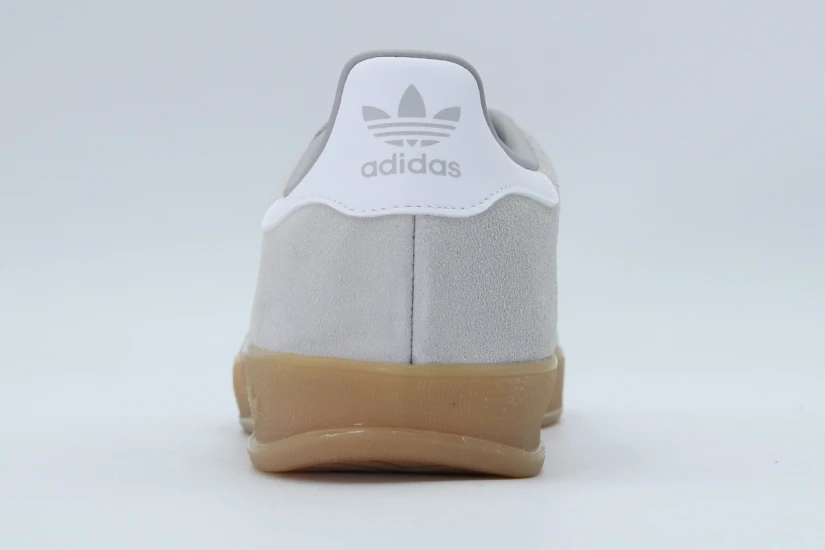 Adidas Originals Gazelle Indoor Unisex Sneakers Γκρι, Λευκά, Καφέ
