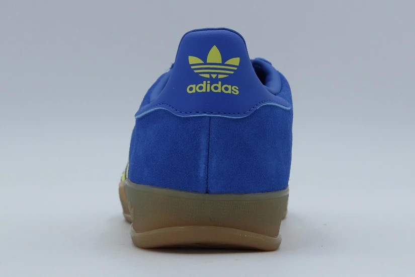 Adidas Originals Gazelle Indoor Unisex Sneakers Μπλε, Κίτρινα, Καφέ