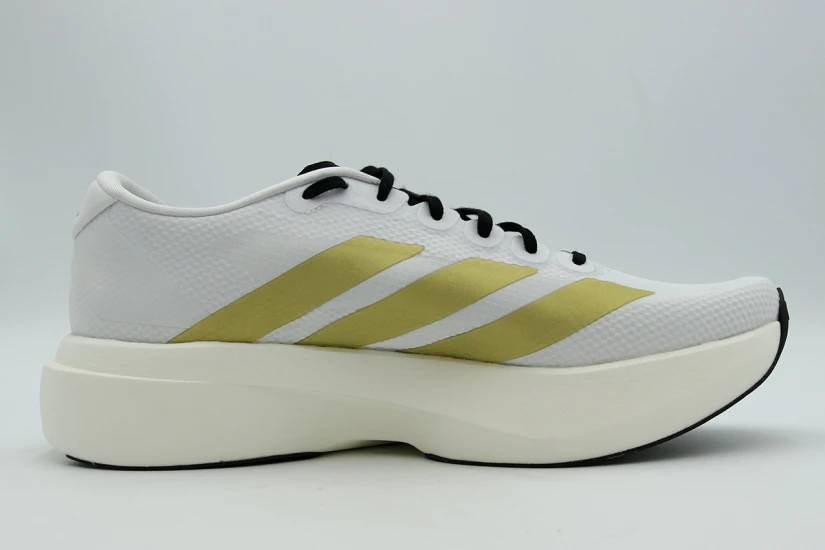 Adidas Performance Adizero Evo SL Ανδρικά Αθλητικά Παπούτσια για Τρέξιμο Λευκά, Χρυσά, Μαύρα
