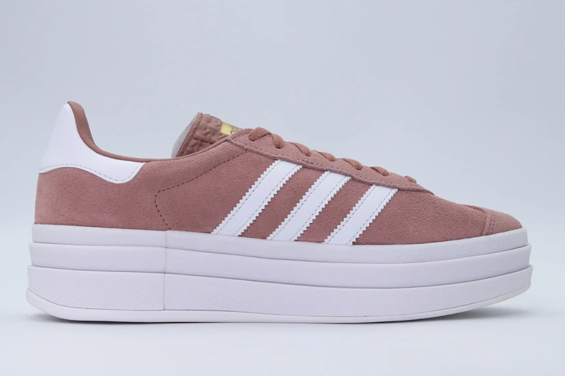 Adidas Originals Gazelle Bold Sneakers Σάπιο Mήλο, Λευκά