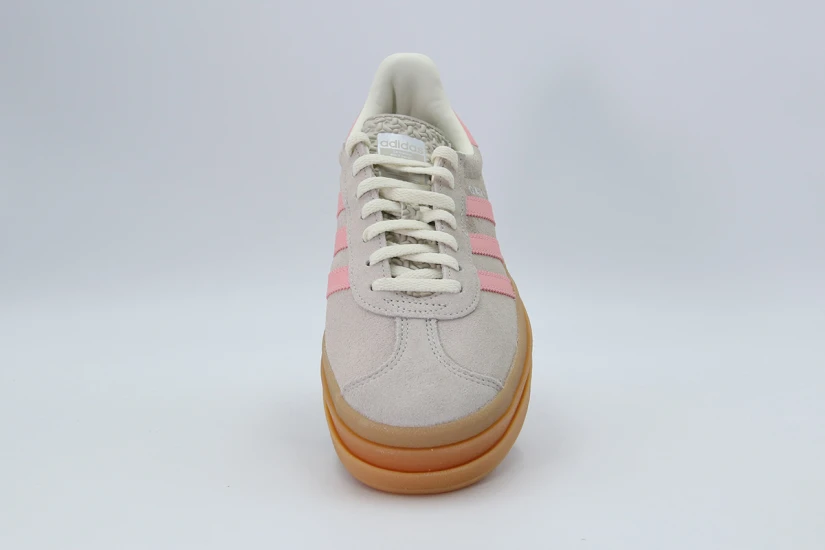 Adidas Originals Gazelle Bold Sneakers Γκρι Ανοιχτό, Ροζ, Καφέ