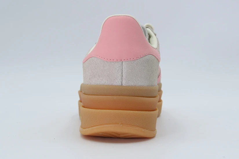 Adidas Originals Gazelle Bold Sneakers Γκρι Ανοιχτό, Ροζ, Καφέ