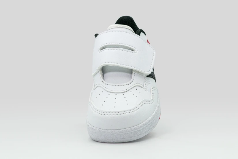 Adidas Performance Hoops 4.0 Βρεφικά Sneakers Λευκά, Μαύρα, Κόκκινα
