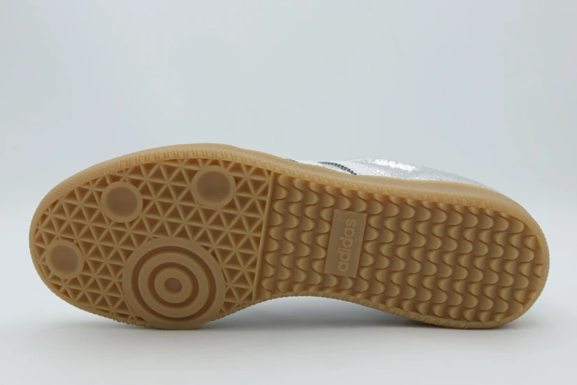 Adidas Originals Samba OG Γυναικεία Sneakers Ασημί, Λευκά