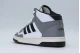 Adidas Performance Rapid Court Mid Sneakers Λευκά, Γκρι, Μαύρα