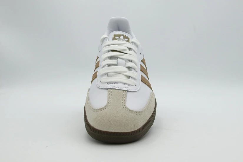 Adidas Originals Samba OG Ανδρικά Sneakers Λευκά, Καφέ, Εκρού