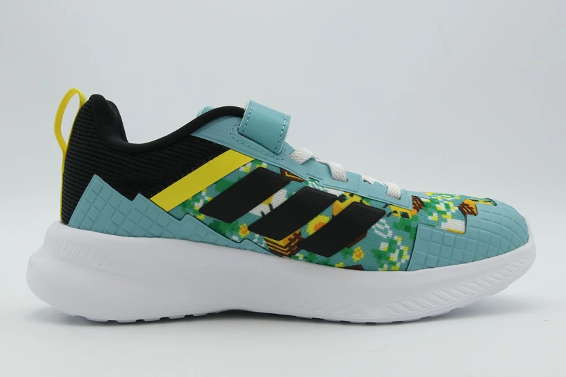 Adidas Performance Minecraft Fortarun 4.0 Παιδικά Sneakers Γαλάζια, Διάφορα Χρώματα
