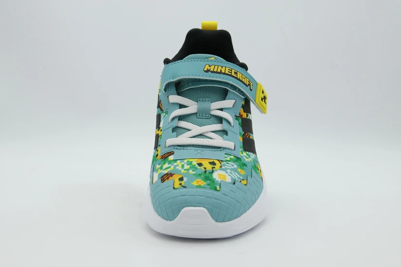 Adidas Performance Minecraft Fortarun 4.0 Παιδικά Sneakers Γαλάζια, Διάφορα Χρώματα