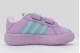 Adidas Disney Frozen Grand Court Βρεφικά Sneakers Λεβάντα, Τυρκουάζ