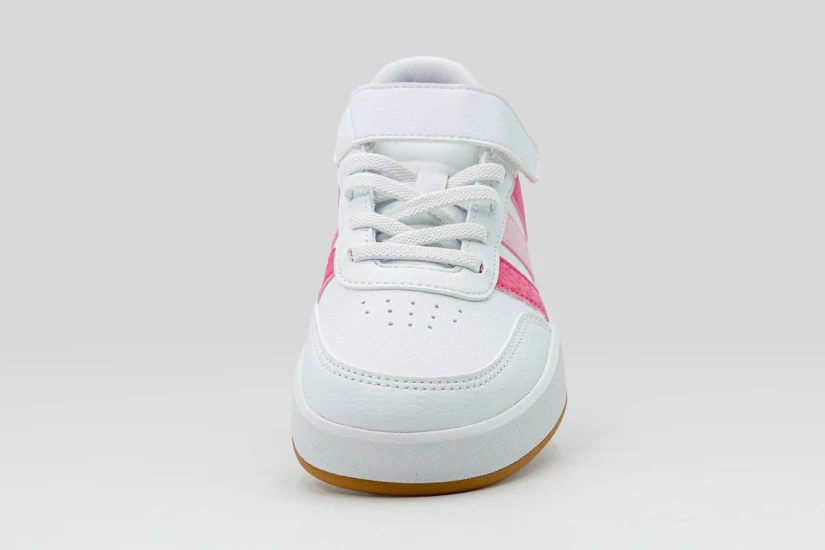 Adidas Performance Breaknet 3.0 Παιδικά Sneakers Λευκά, Ροζ, Φούξια